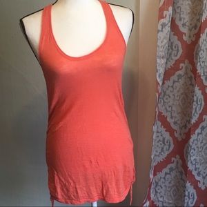 3/$25 Small Athleta Orange Knit tank top